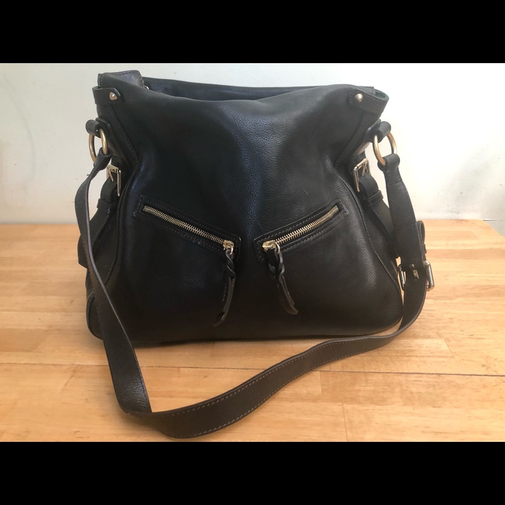 Dooney & Bourke Black Leather Shoulder Bag